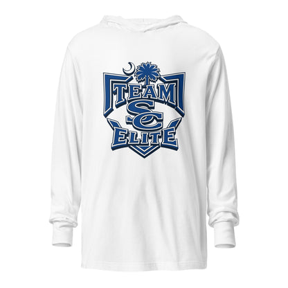 Performance | Hooded Long Sleeve T Shirt | TEAM SC ELITE | Emblem Logo