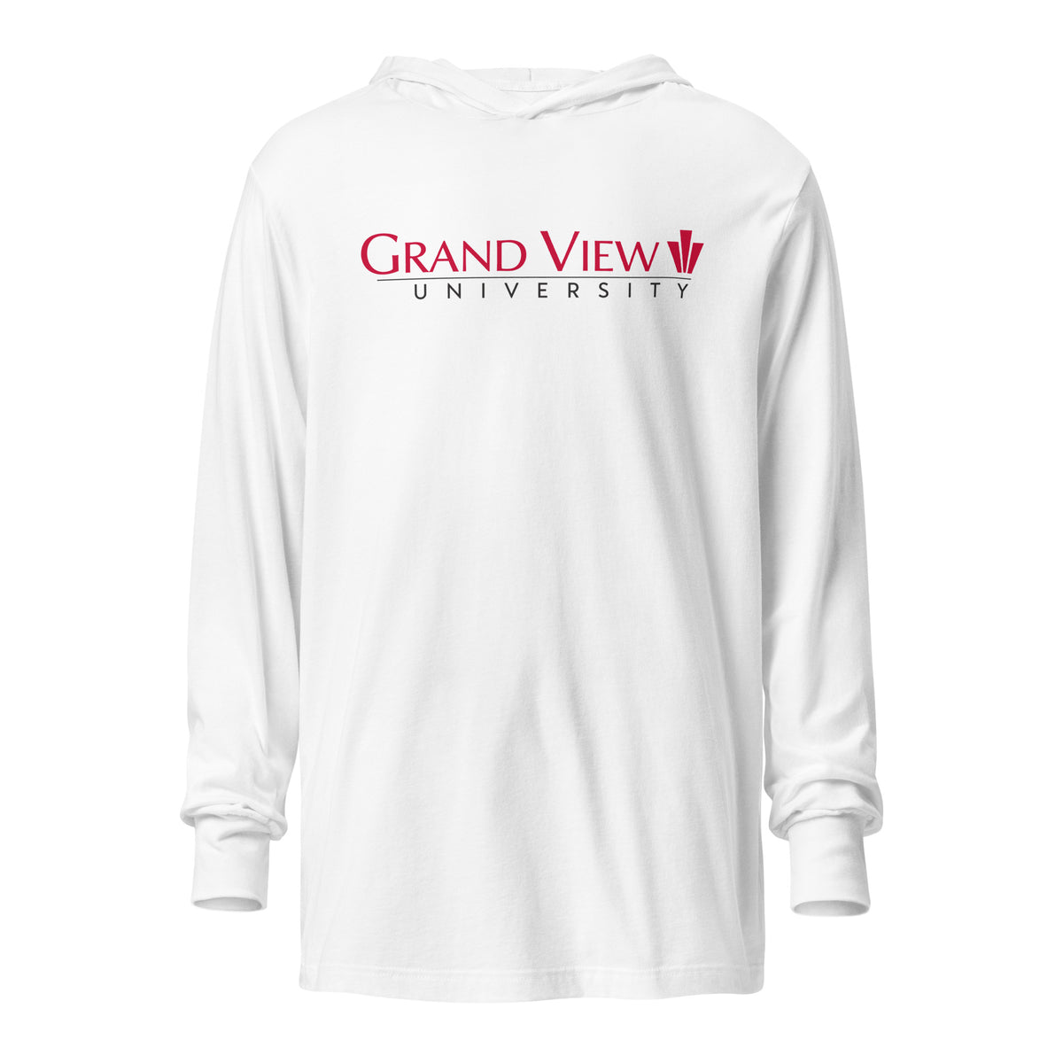 Performance | Hooded Long Sleeve T Shirt | Grand View University Nursing | Valor Logo