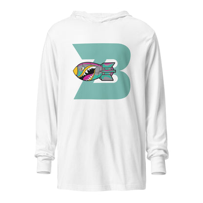 Performance | Hooded Long Sleeve T Shirt | Buffalo Bomb Squad 12u Softball | Valor Logo