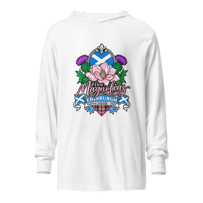 Performance | Hooded Long Sleeve T Shirt | Pink Magnolias Dance | Valor Logo