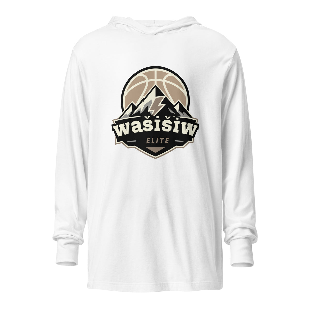 Performance | Hooded Long Sleeve T Shirt | Wašišiw Elite | Vanguard Logo