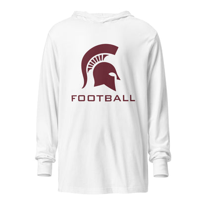 Performance | Hooded Long Sleeve T Shirt | Turpin Football | Lettermark Logo