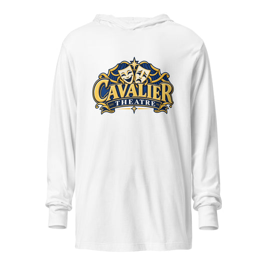 Performance | Hooded Long Sleeve T Shirt | Cavalier Theatre Troupe | Emblem Logo