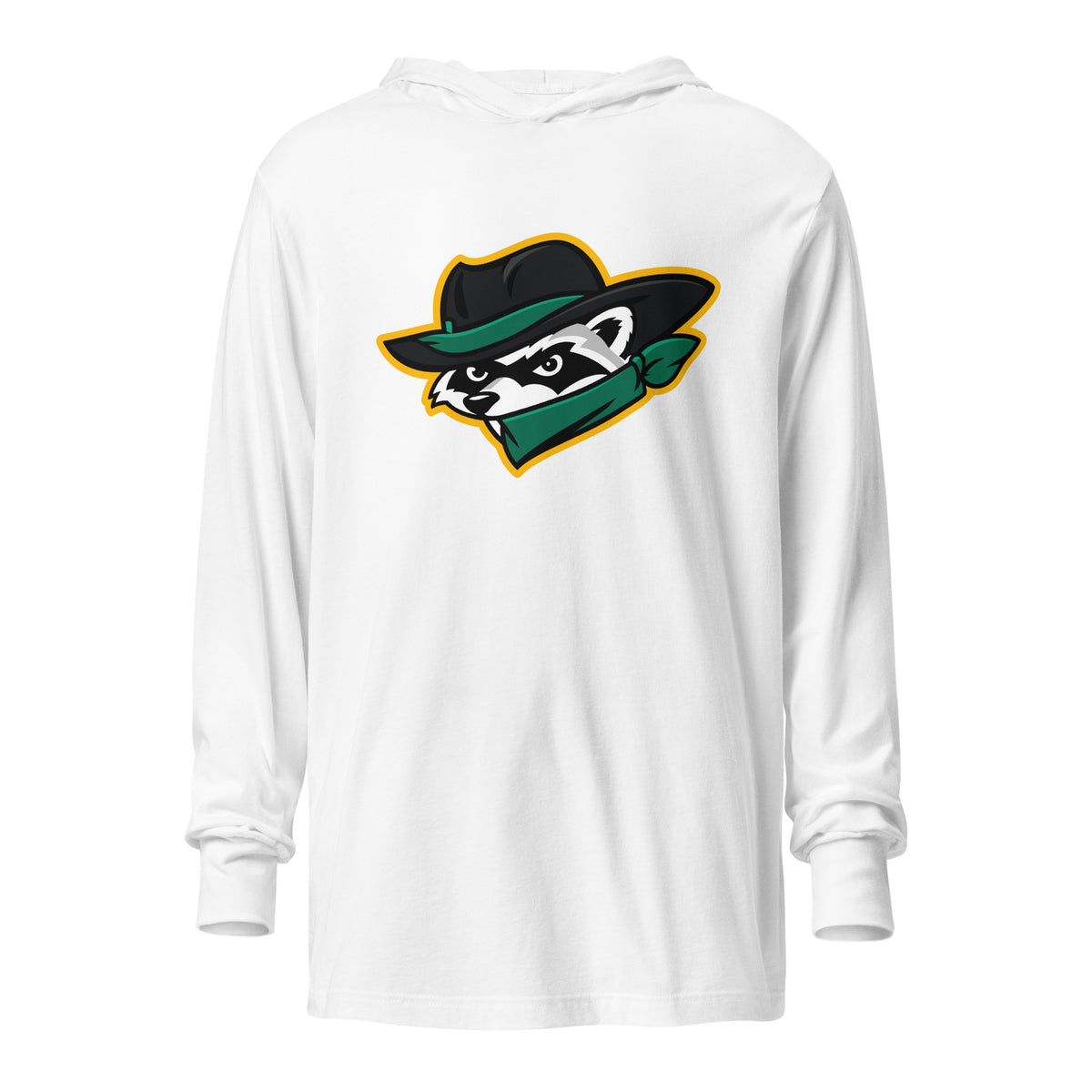 Performance | Hooded Long Sleeve T Shirt | South Bend River Bandits | Vanguard Logo