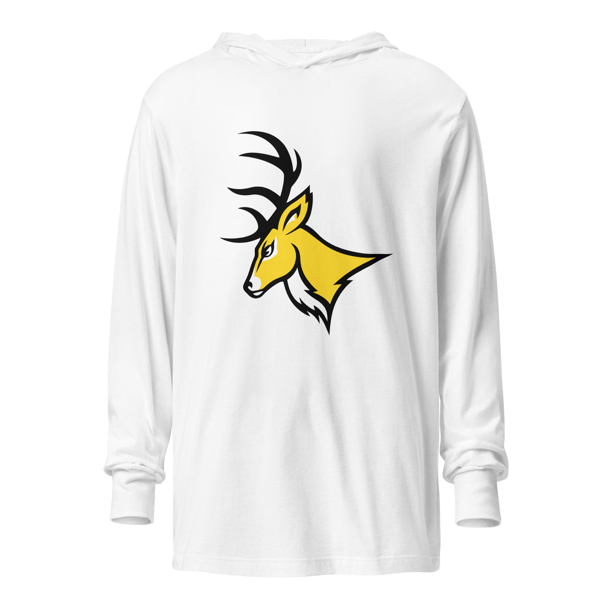 Performance | Hooded Long Sleeve T Shirt | West Milford Indoor Track & Field Team | Crest Logo
