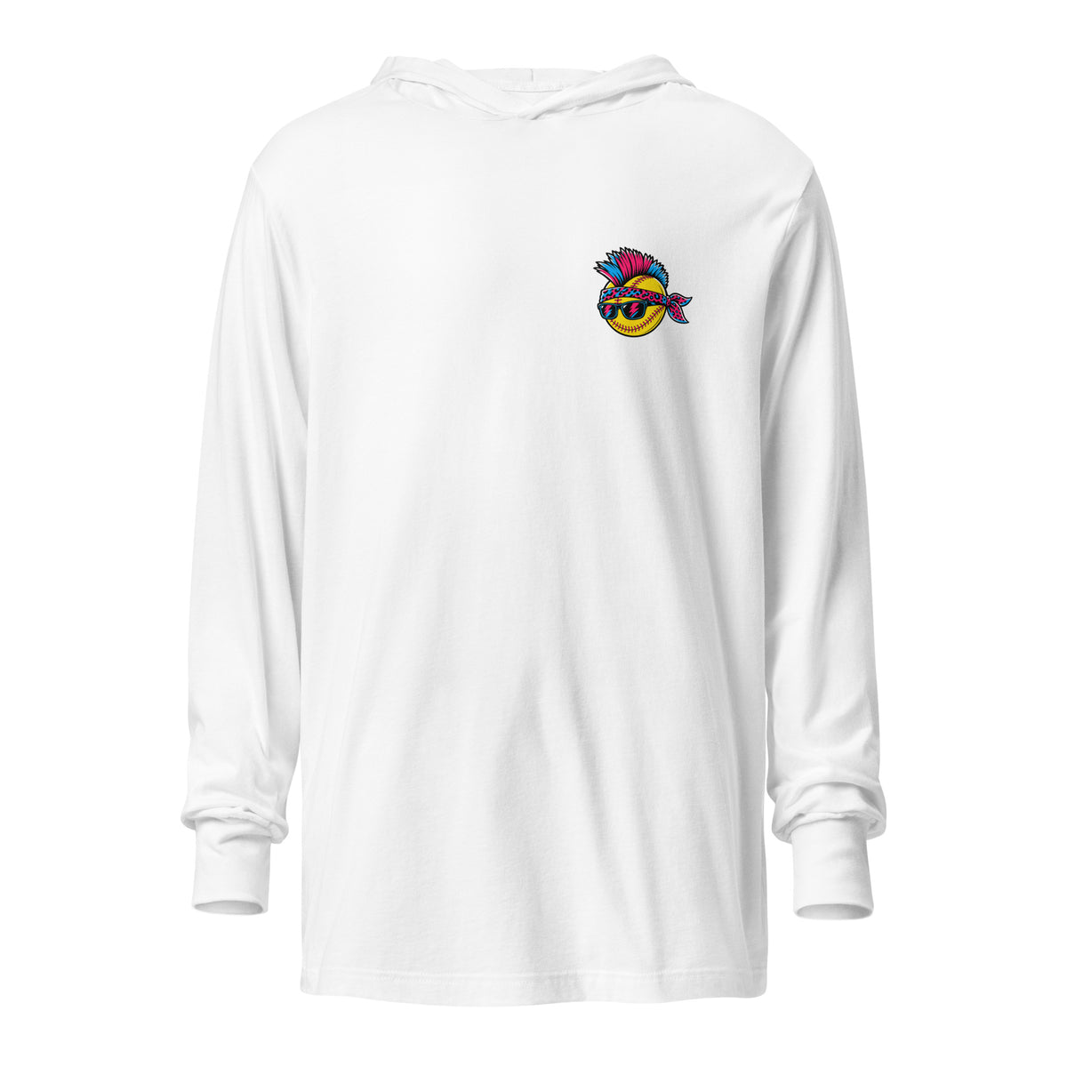Performance | Hooded Long Sleeve T Shirt | Wild Thangs | Emblem Logo