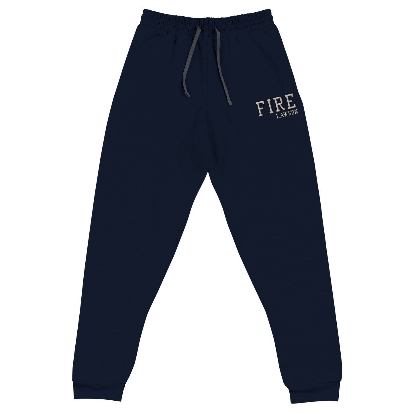 Performance | Embroidered Joggers | Lawson Fire Department | Script Logo