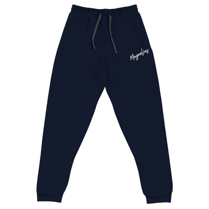 Performance | Embroidered Joggers | Pink Magnolias Dance | Modern Script Logo