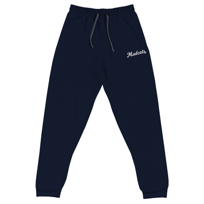 Performance | Embroidered Joggers | Geneseo Mudcats | Lettermark Logo