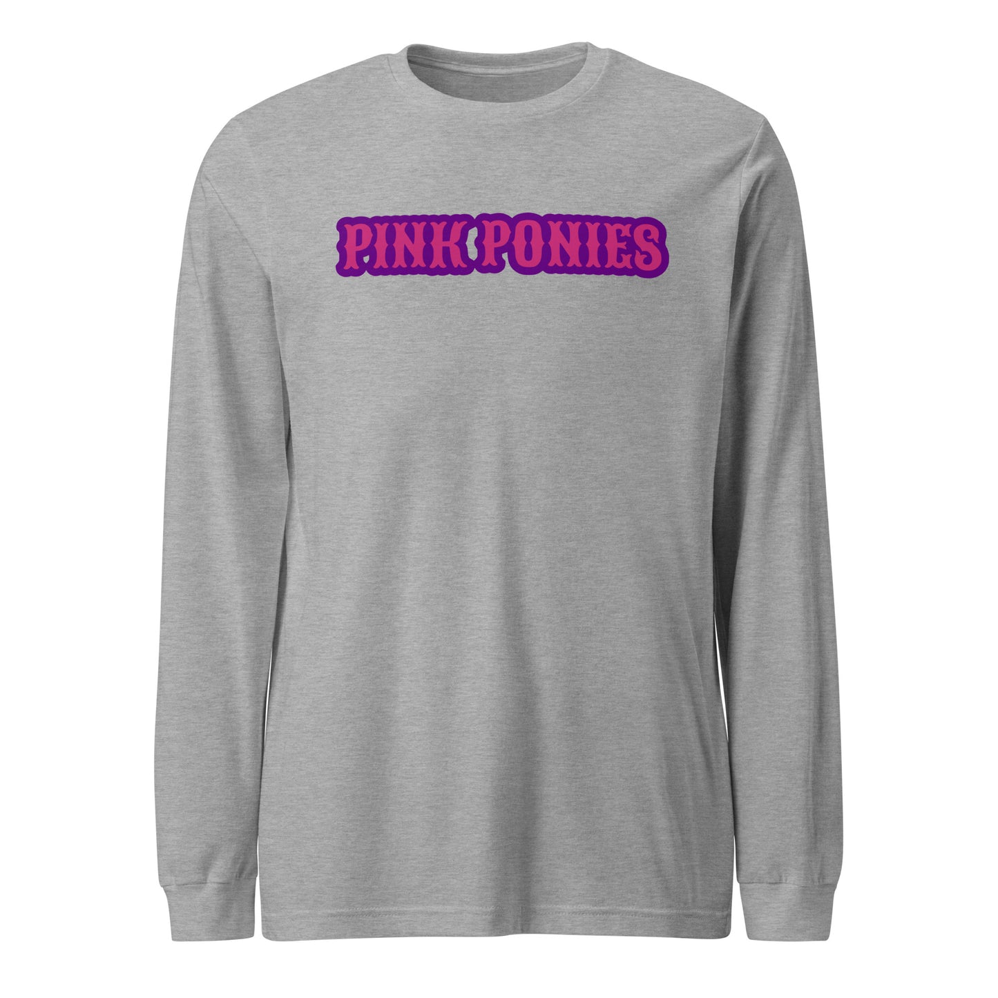 Performance | Long Sleeve Tee | Pink Pony Athletic Club | Script Logo