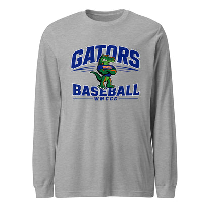 Performance | Long Sleeve Tee | West Memphis Community Christian College Gators | Emblem Logo