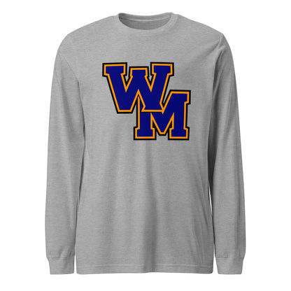 Performance | Long Sleeve Tee | West Memphis Community Christian College Gators | WM-Mark Logo