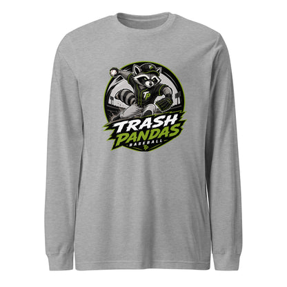 Performance | Long Sleeve Tee | Trash Pandas Baseball Organization | Vanguard Logo