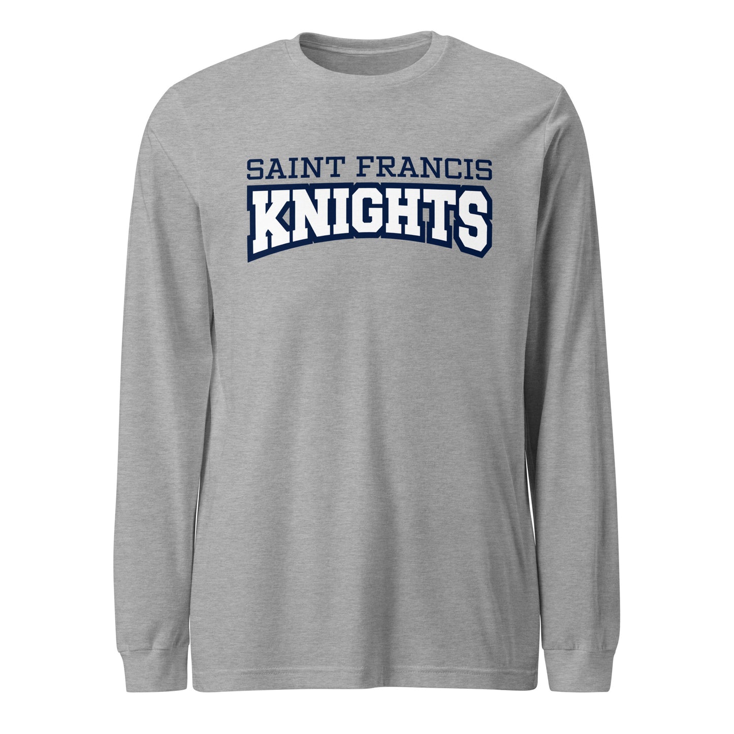 Performance | Long Sleeve Tee | Saint Francis School | Modern Script Logo