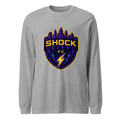 Performance | Long Sleeve Tee | Shock City FC | Crest Logo
