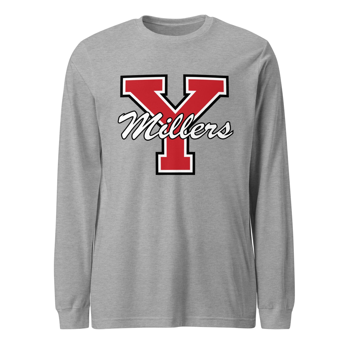 Performance | Long Sleeve Tee | Yukon Student Council | Crest Logo