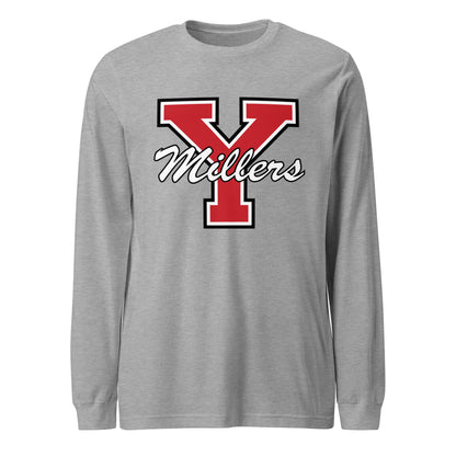 Performance | Long Sleeve Tee | Yukon Student Council | Crest Logo
