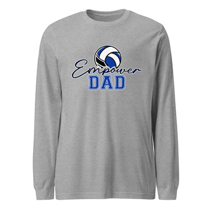 Performance | Long Sleeve Tee | Empower Volleyball Club | Dad Crest Logo