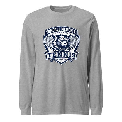 Performance | Long Sleeve Tee | TMHS Tennis | Shield Logo