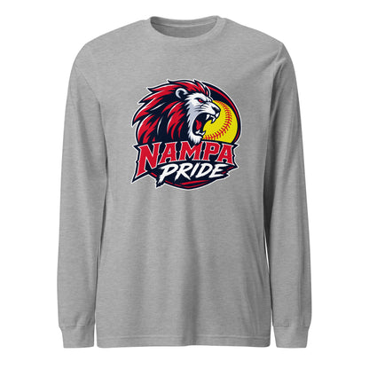 Performance | Long Sleeve Tee | Nampa Pride | Lion Crest Logo