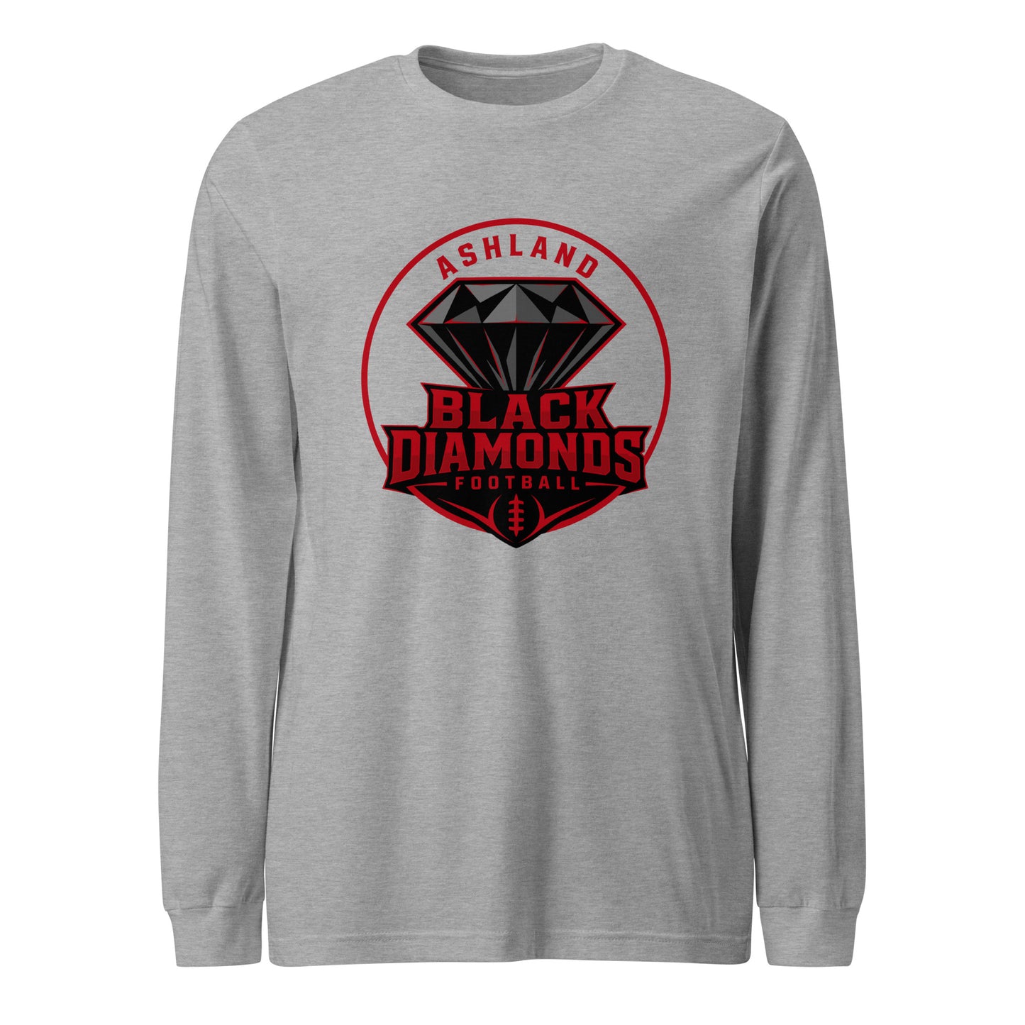 Performance | Long Sleeve Tee | Ashland Black Diamonds | Badge Logo