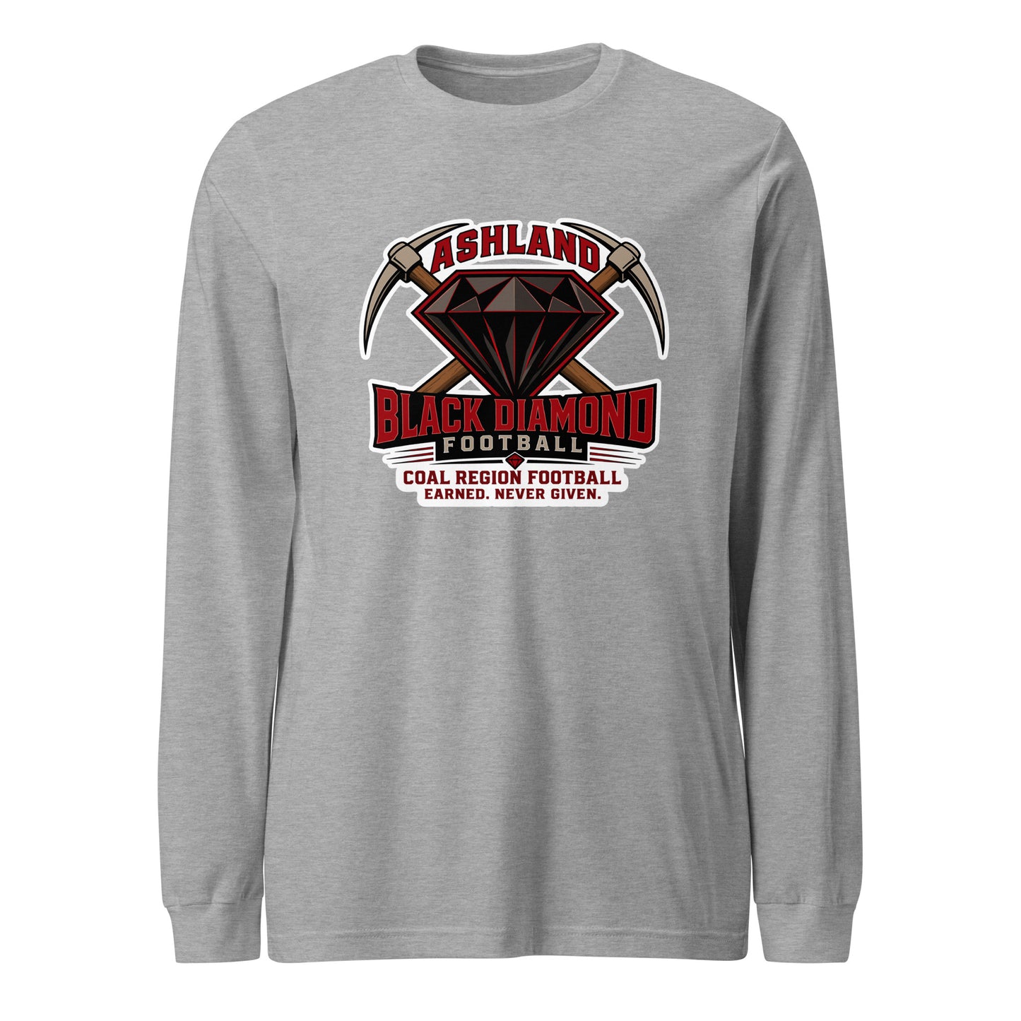 Performance | Long Sleeve Tee | Ashland Black Diamonds | Vanguard Logo