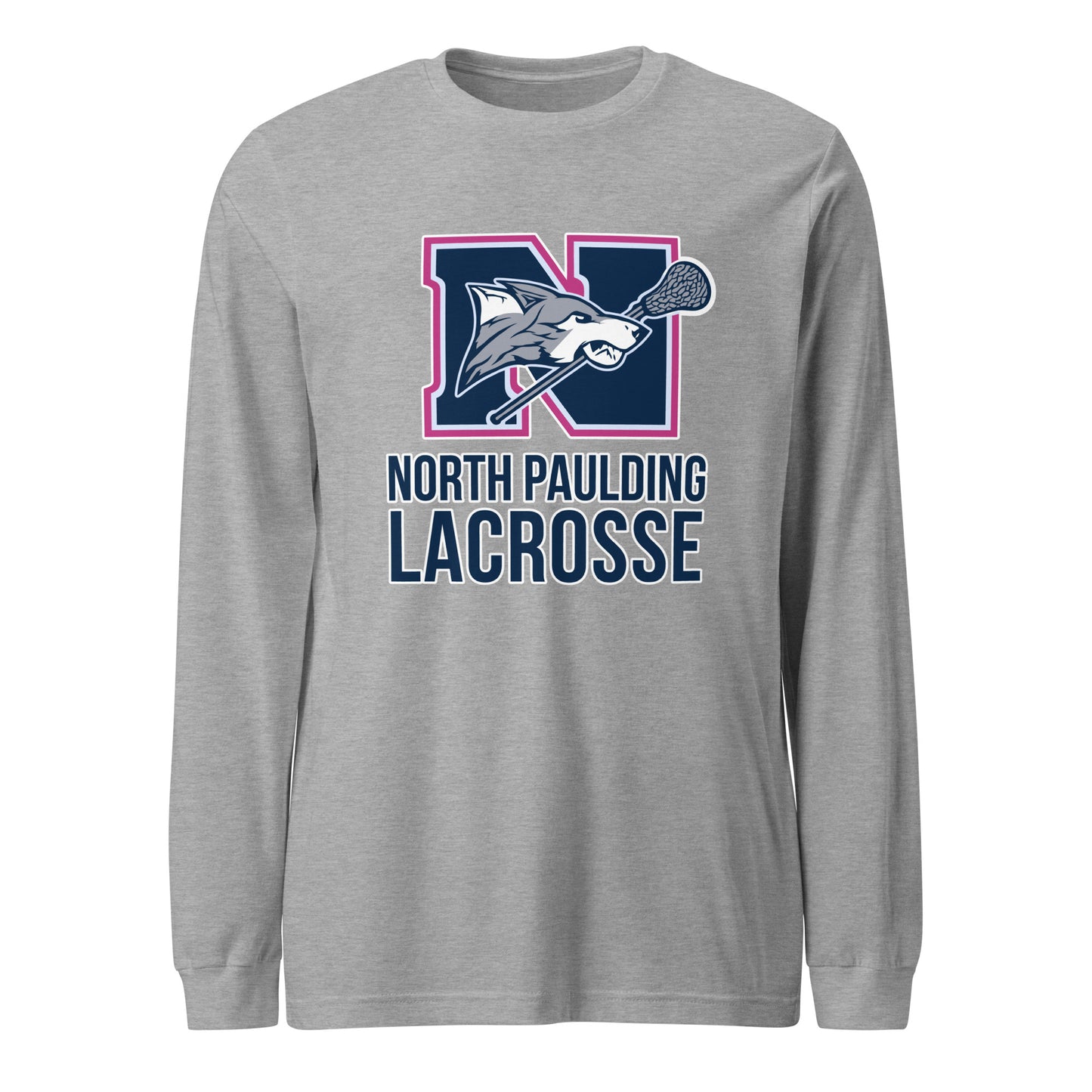 Performance | Long Sleeve Tee | North Paulding Lacrosse | Vanguard Logo