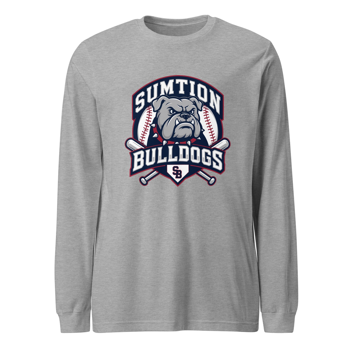 Performance | Long Sleeve Tee | Sumtion bulldogs | Emblem Logo