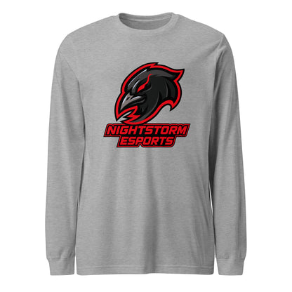 Performance | Long Sleeve Tee | NightStorm Esports | Crest Logo
