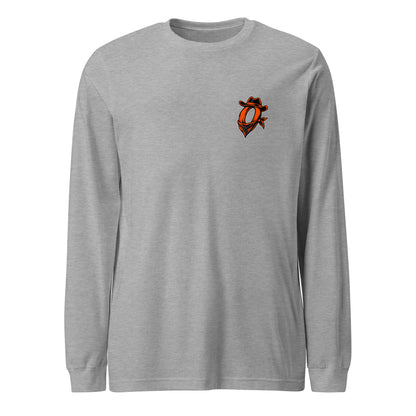 Performance | Long Sleeve Tee | Louisiana Outlaws | Crest Logo