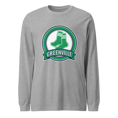 Performance | Long Sleeve Tee | Greenville Sox | Badge Logo