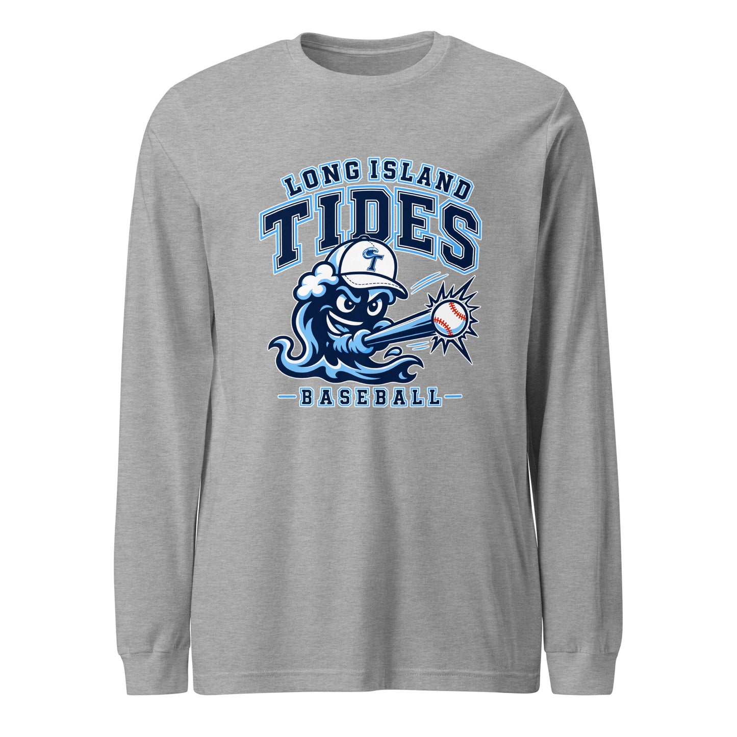 Performance | Long Sleeve Tee | Long Island Tides Baseball | Valor Logo