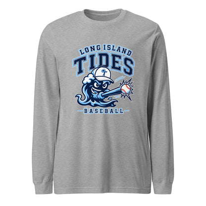 Performance | Long Sleeve Tee | Long Island Tides Baseball | Valor Logo