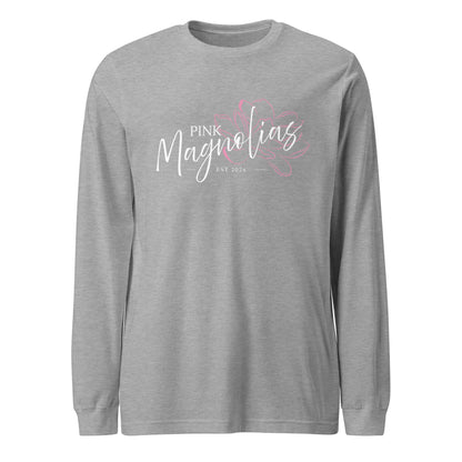 Performance | Long Sleeve Tee | Pink Magnolias Dance | Modern Script Logo