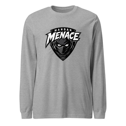 Performance | Long Sleeve Tee | Mandan Menace | Shield Logo