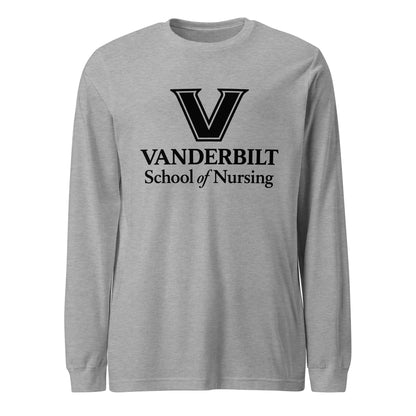 Performance | Long Sleeve Tee | Grand View University Nursing | Crest Logo