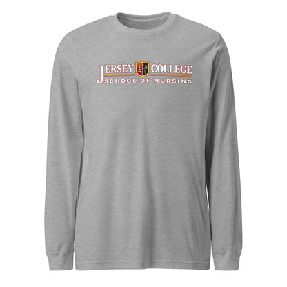 Performance | Long Sleeve Tee | Grand View University Nursing | Emblem Logo