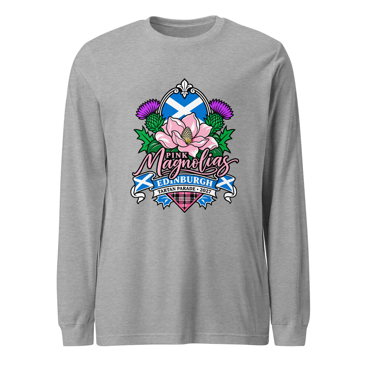 Performance | Long Sleeve Tee | Pink Magnolias Dance | Valor Logo