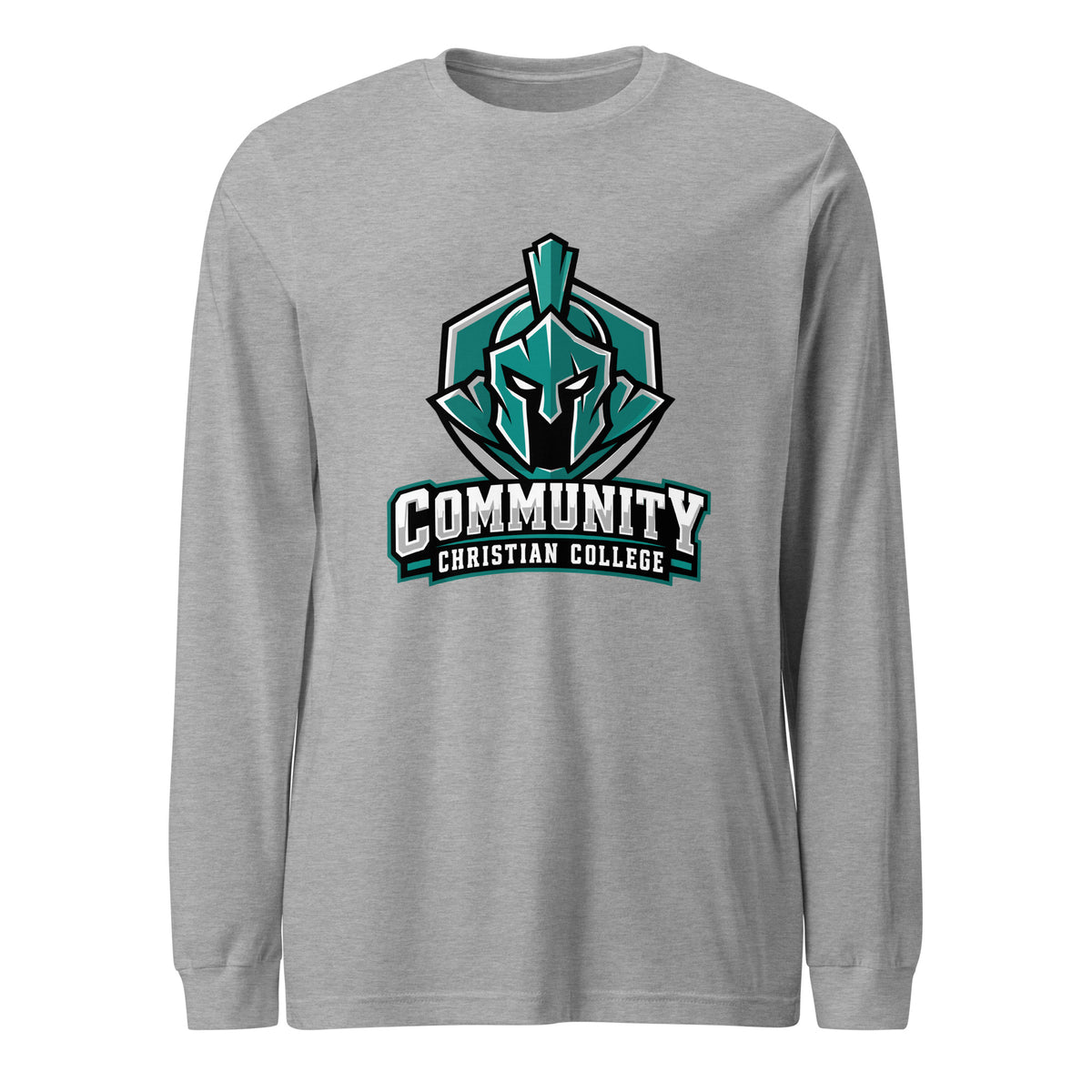 Performance | Long Sleeve Tee | Community Christian College | Vanguard Athletic Logo