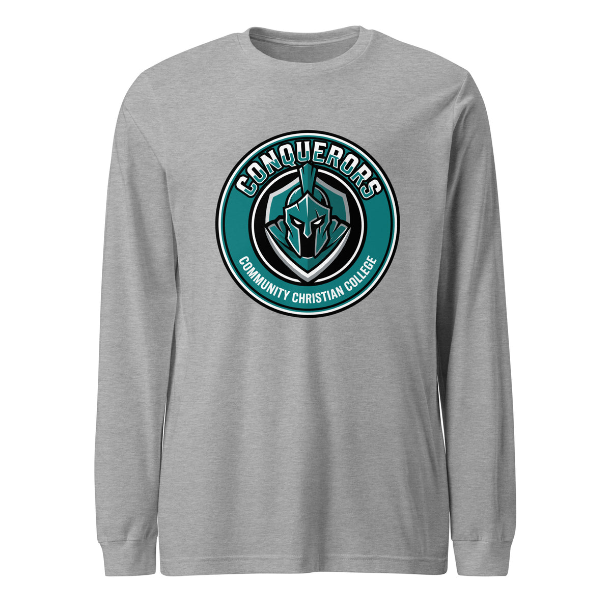 Performance | Long Sleeve Tee | Community Christian College | Badge Logo