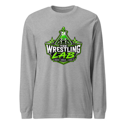 Performance | Long Sleeve Tee | The Wrestling Lab | Emblem Logo