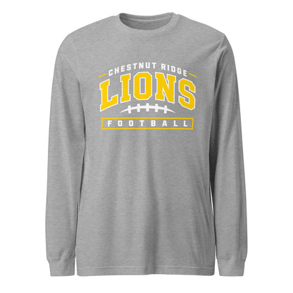 Performance | Long Sleeve Tee | Chestnut Ridge Lions Football | Valor Logo