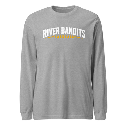Performance | Long Sleeve Tee | South Bend River Bandits | Lettermark Logo