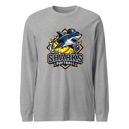 Performance | Long Sleeve Tee | Sharks Diamond Sports | Crest Logo