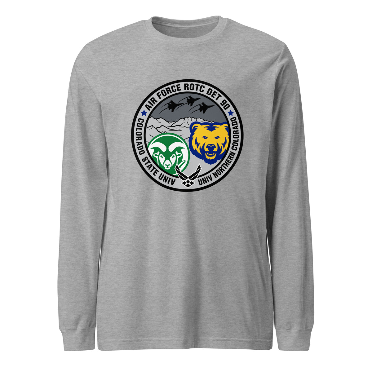 Performance | Long Sleeve Tee | Colorado State Detachment 90 | Badge Logo