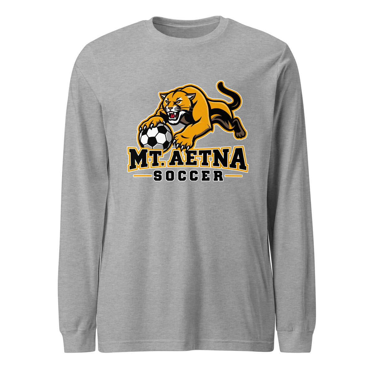 Performance | Long Sleeve Tee | Mt. Aetna Adventist School | Soccer Apex Logo