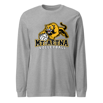 Performance | Long Sleeve Tee | Mt. Aetna Adventist School | Volleyball Apex Logo
