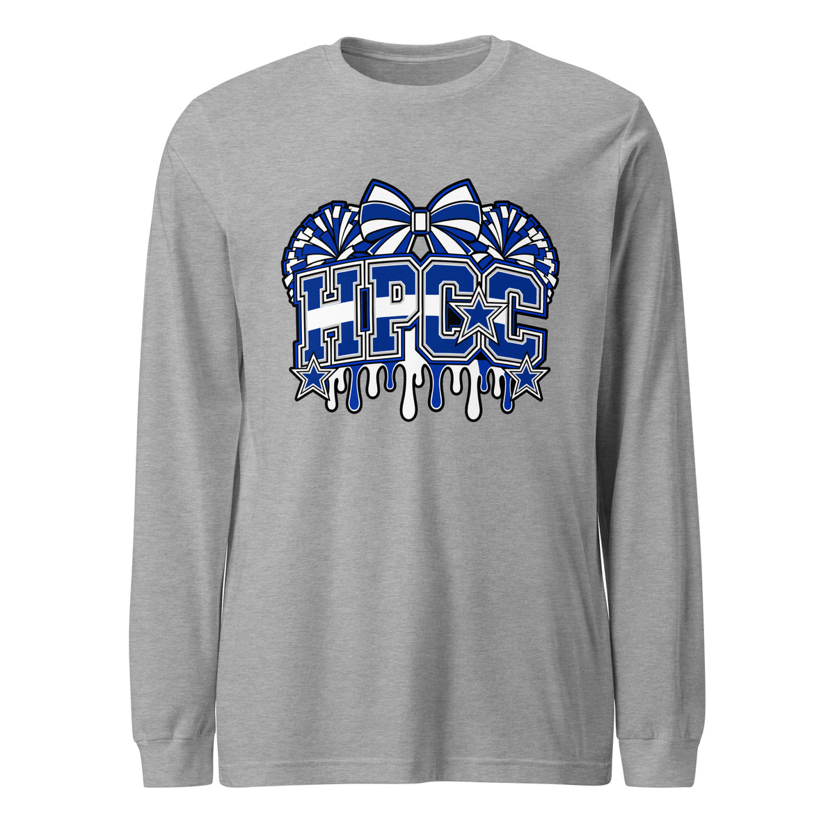 Performance | Long Sleeve Tee | Hyde Park Cowboys | Emblem Logo