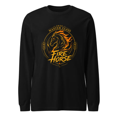 Performance | Long Sleeve Tee | Fire Horse Masters | Crest Logo
