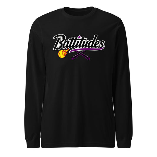 Performance | Long Sleeve Tee | Battitudes | Crest Logo